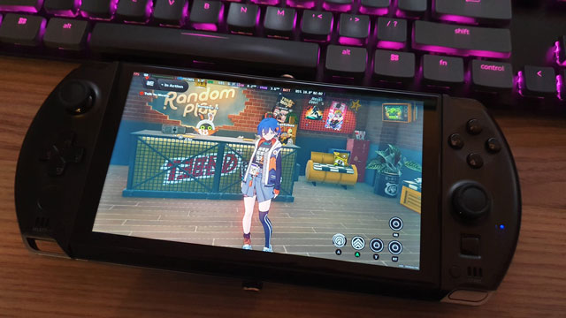 ZZZ running on GPD Win4 (Linux)